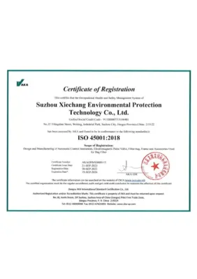 Certificación ISO 45001