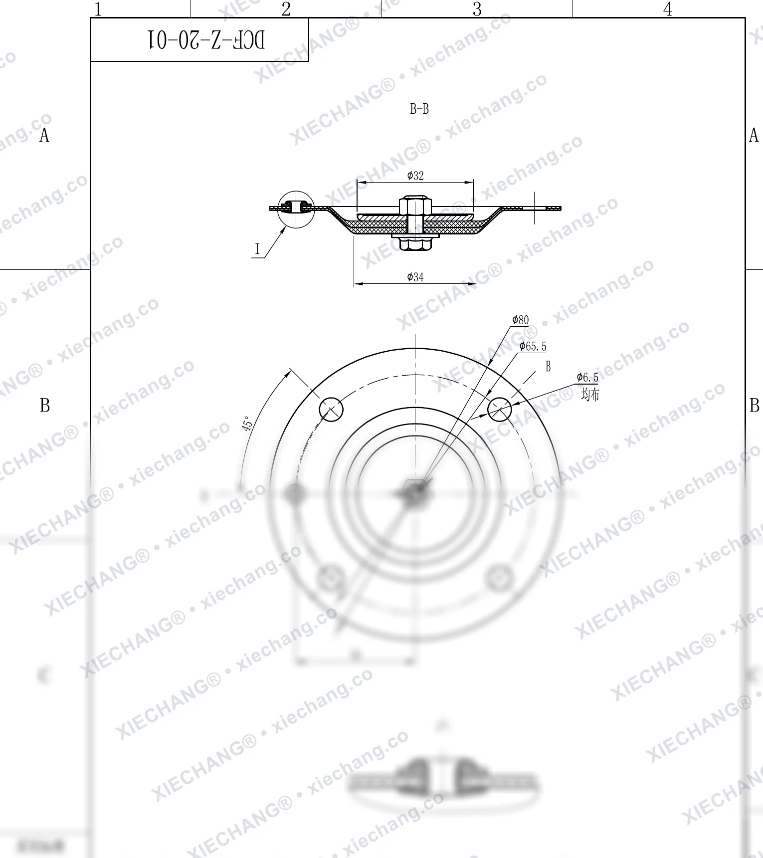 DCF-Z-20-01 · DN20 — Plano de conjunto