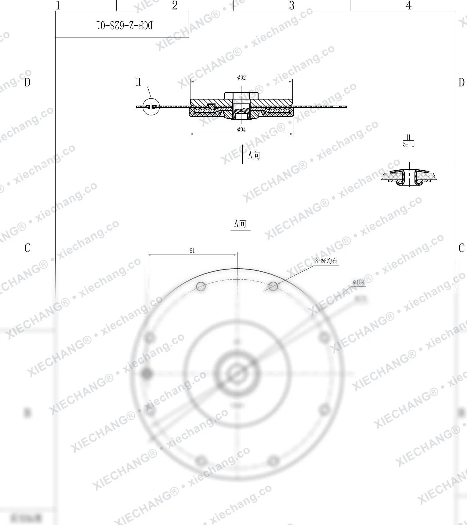 DCF-Z-62S-01 — Plano de conjunto